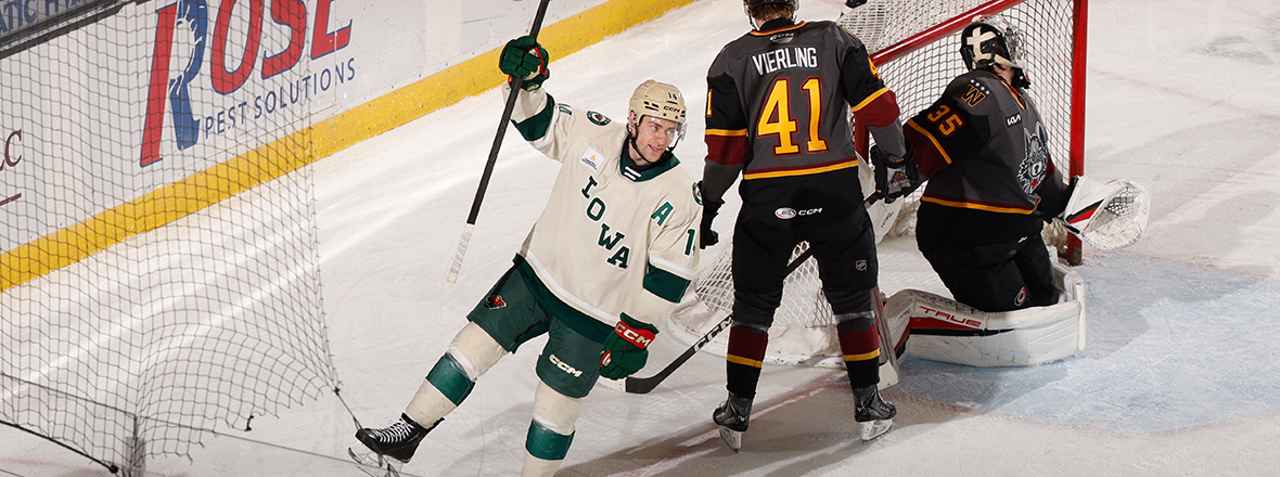 IOWA SCORES FOUR UNANSWERED, BEATS CHICAGO 6-4