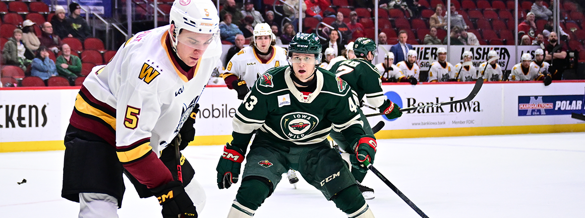 IOWA SHUT OUT 5-0 BY CHICAGO