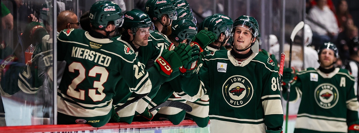 IOWA BEATS ROCKFORD 5-4, NARROWS GAP TO MILWAUKEE