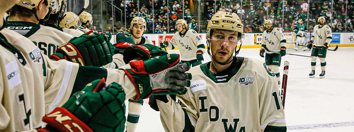 IOWA WINS 5-2, CLINCHES CALDER CUP PLAYOFFS BERTH