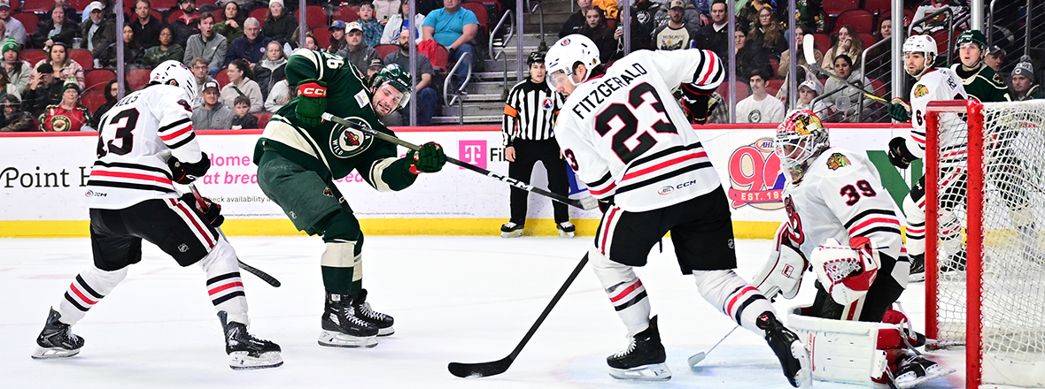 ROCKFORD SENDS IOWA TO 5-2 LOSS 