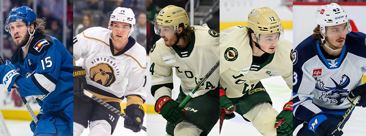 IOWA WILD SIGNS FIVE SKATERS TO AHL CONTRACTS