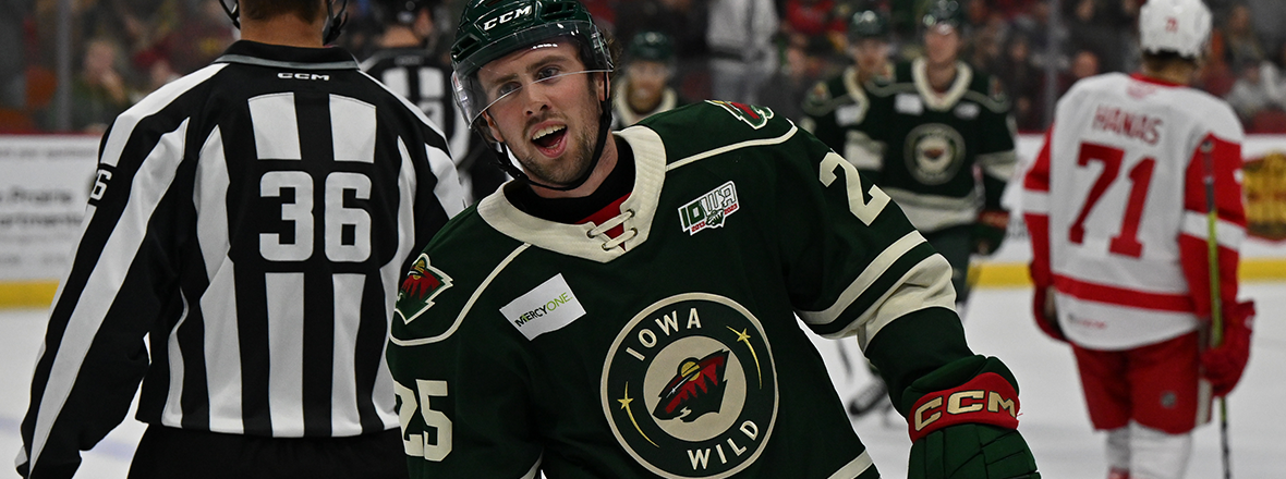 MINNESOTA WILD REASSIGNS FORWARD SAMMY WALKER TO IOWA