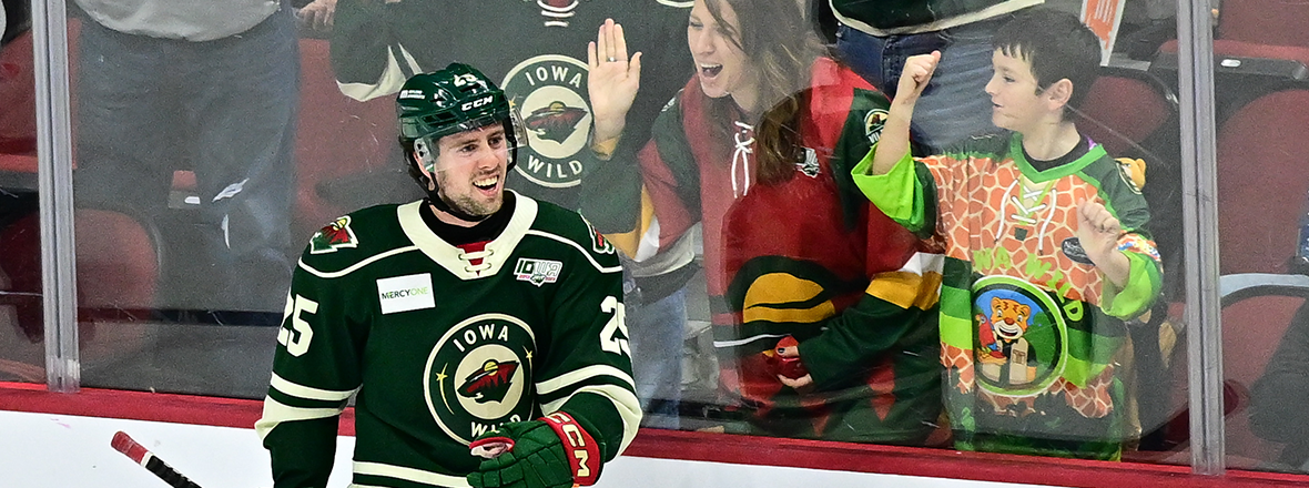 MINNESOTA WILD RECALLS FORWARD SAMMY WALKER FROM IOWA