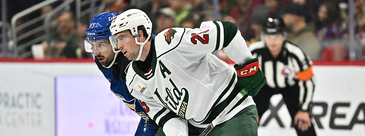 MINNESOTA WILD RECALLS SAMMY WALKER FROM IOWA